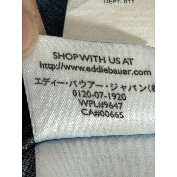 Vintage Eddie Bauer Women's High Rise Cropped Jeans - Sz 10 - Picture 6 of 7